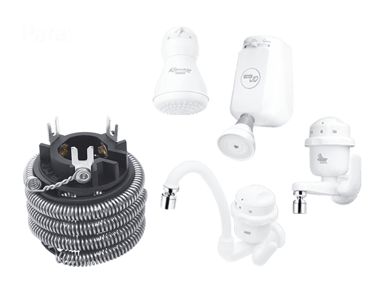 Resistência 127V~ - 5.200W - Clima Frio para KiBanho, Ducha JD e Torneiras - 3 Temperaturas