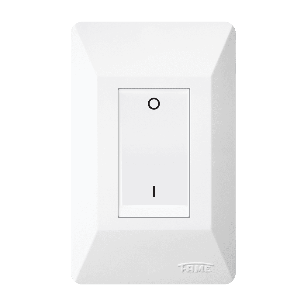 Interruptor Bipolar Simples 20A/250V~ - Sistema Externo