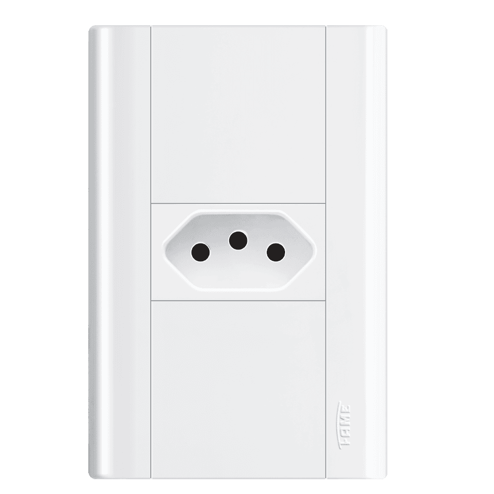Tomada 2P+T 10A/250V~ - Modulare