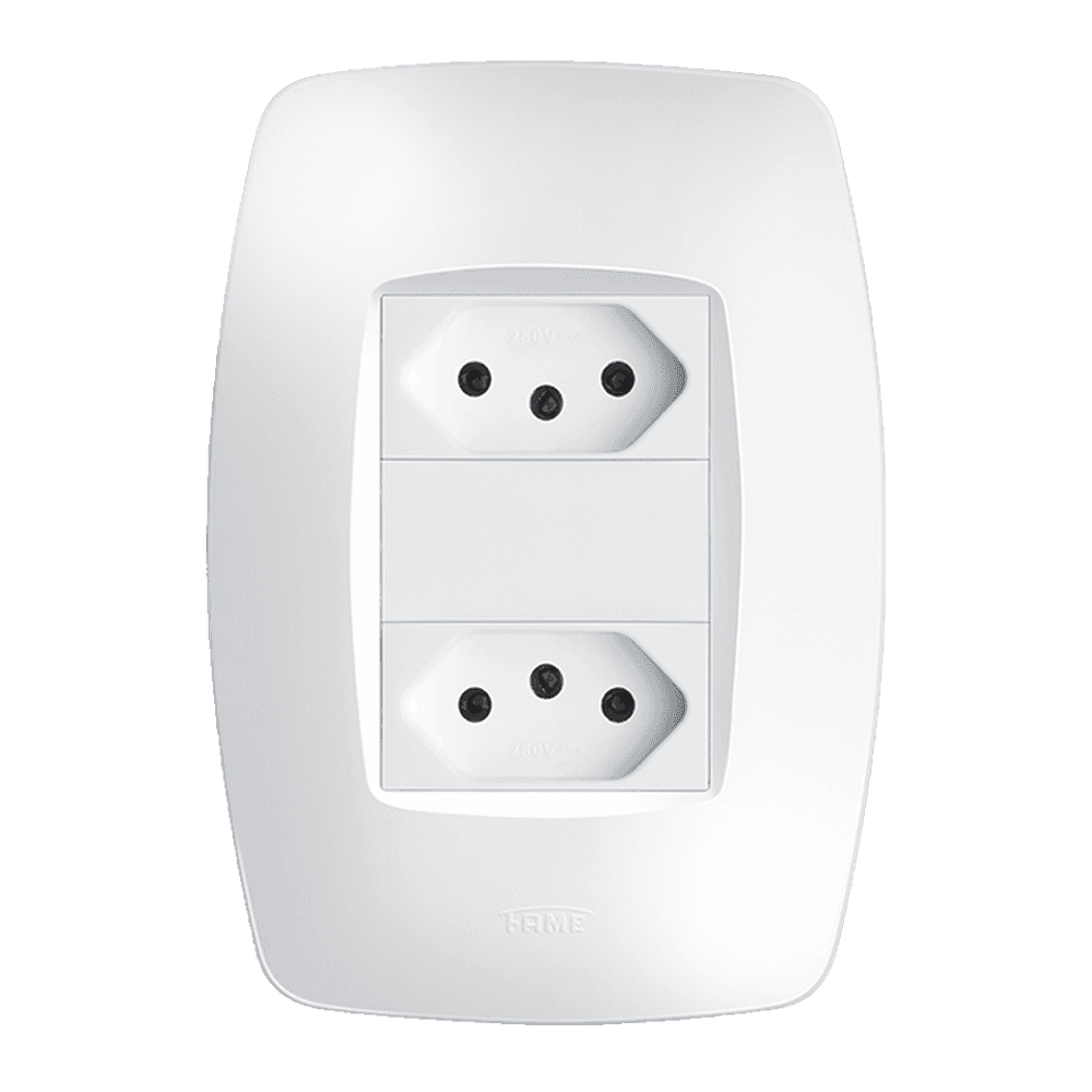 2 Tomadas 2P+T 20A/250V~ Distanciadas - Elegance