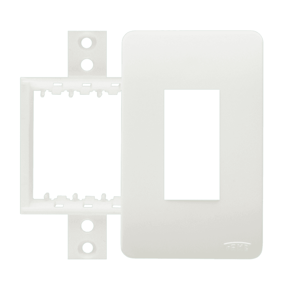 Placa 1 Módulo F1 com Suporte - Sistema Externo Modular 
