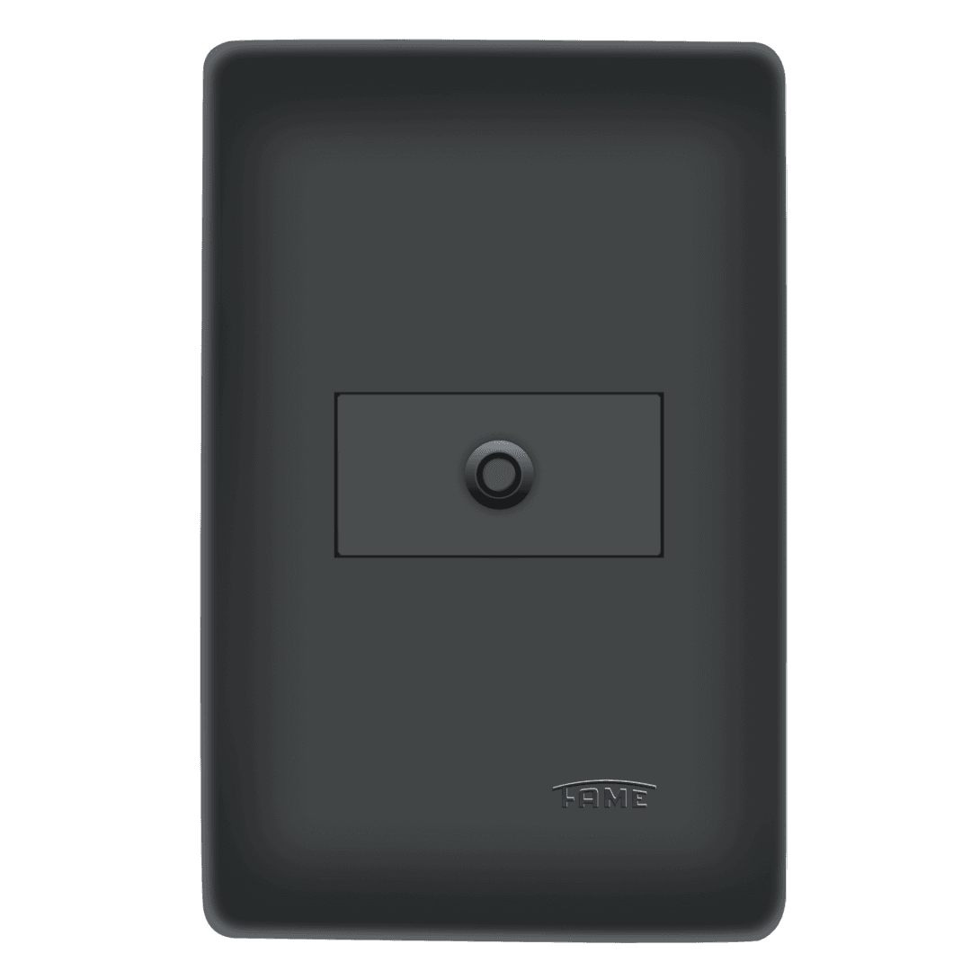 Variador de Luminosidade ou Velocidade Rotativo - Bivolt - Habitat Black