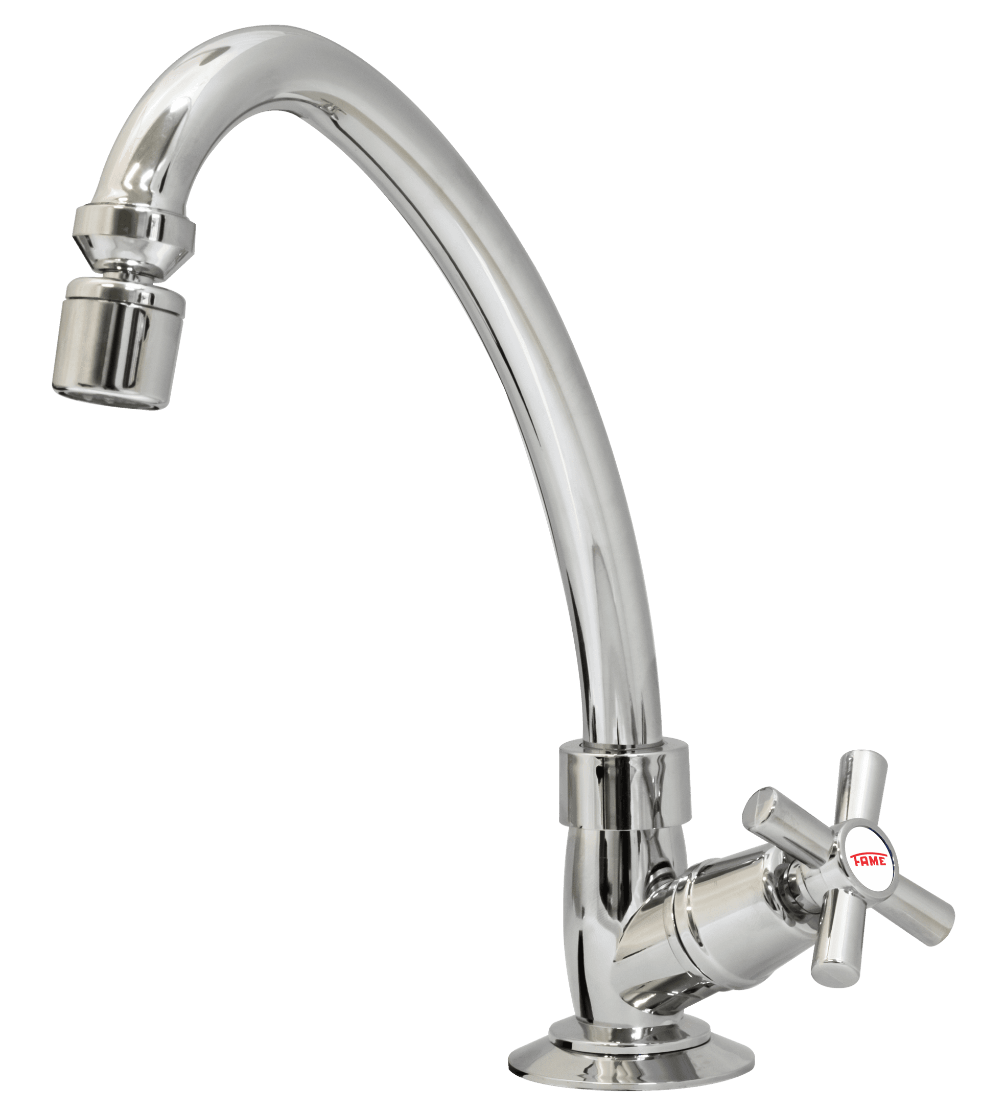 Torneira AcquaFam Bica Alta e Móvel Balcão - Cozinha Cromada
