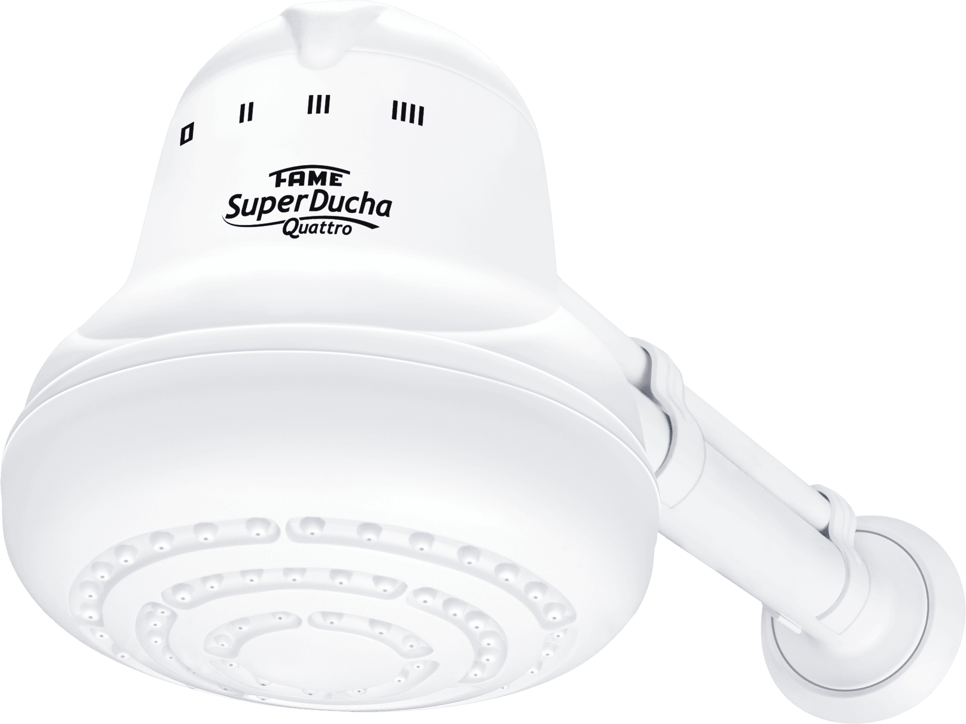 Super Ducha Quattro with 30cm Pipe - White - 127V~ 5.400W